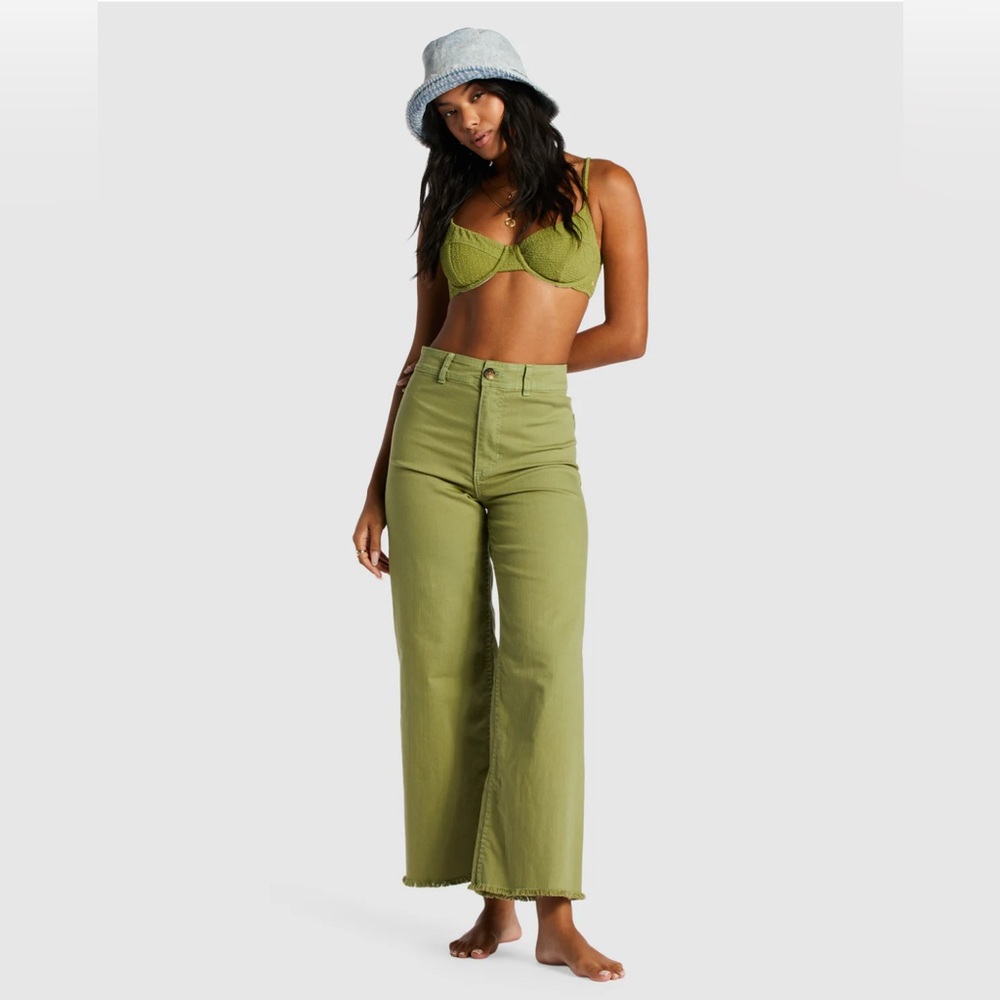 Billabong Free Fall Wide Leg Pants size 00 / size 24